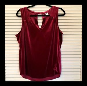Old Navy Velvety Holiday Tank